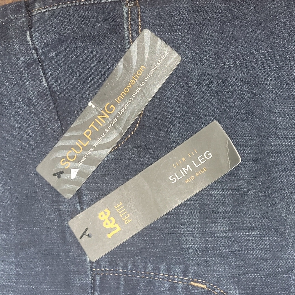 WOMEN'S NWT LEE PETITE PANTS - Picture 3 of 7
